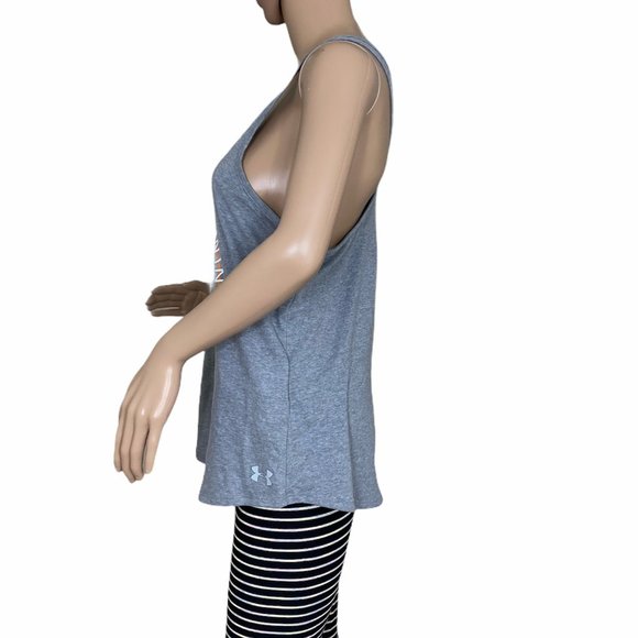 🌹SALE🌹 Under Armour Pride Circle Crossbars Shirt Grey Women's Size 1354019 035 - Picture 5 of 8